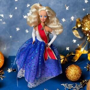 NEW BARBIE DOLL 1989 UNITED STATES COMMITTEE FOR UNICEF BLONDE NWOB
